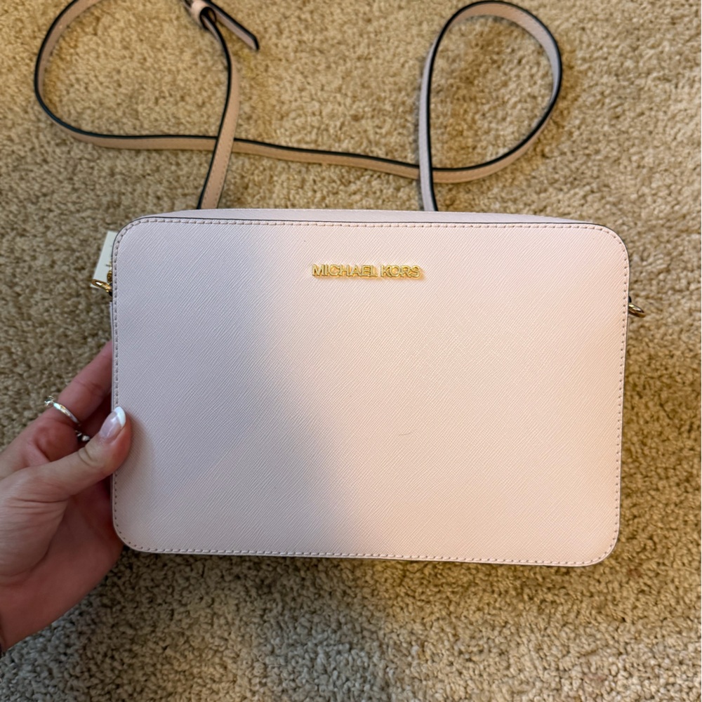 Michael Kors Lady Leather Crossbody Handbag Purse Bag Messenger Shoulder